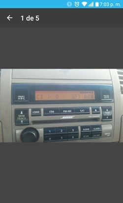 Radio bose 6 cd