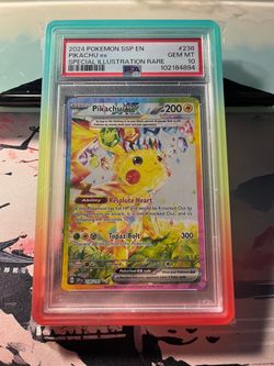 Pikachu ex PSA 10 Special Illustration Rare #238