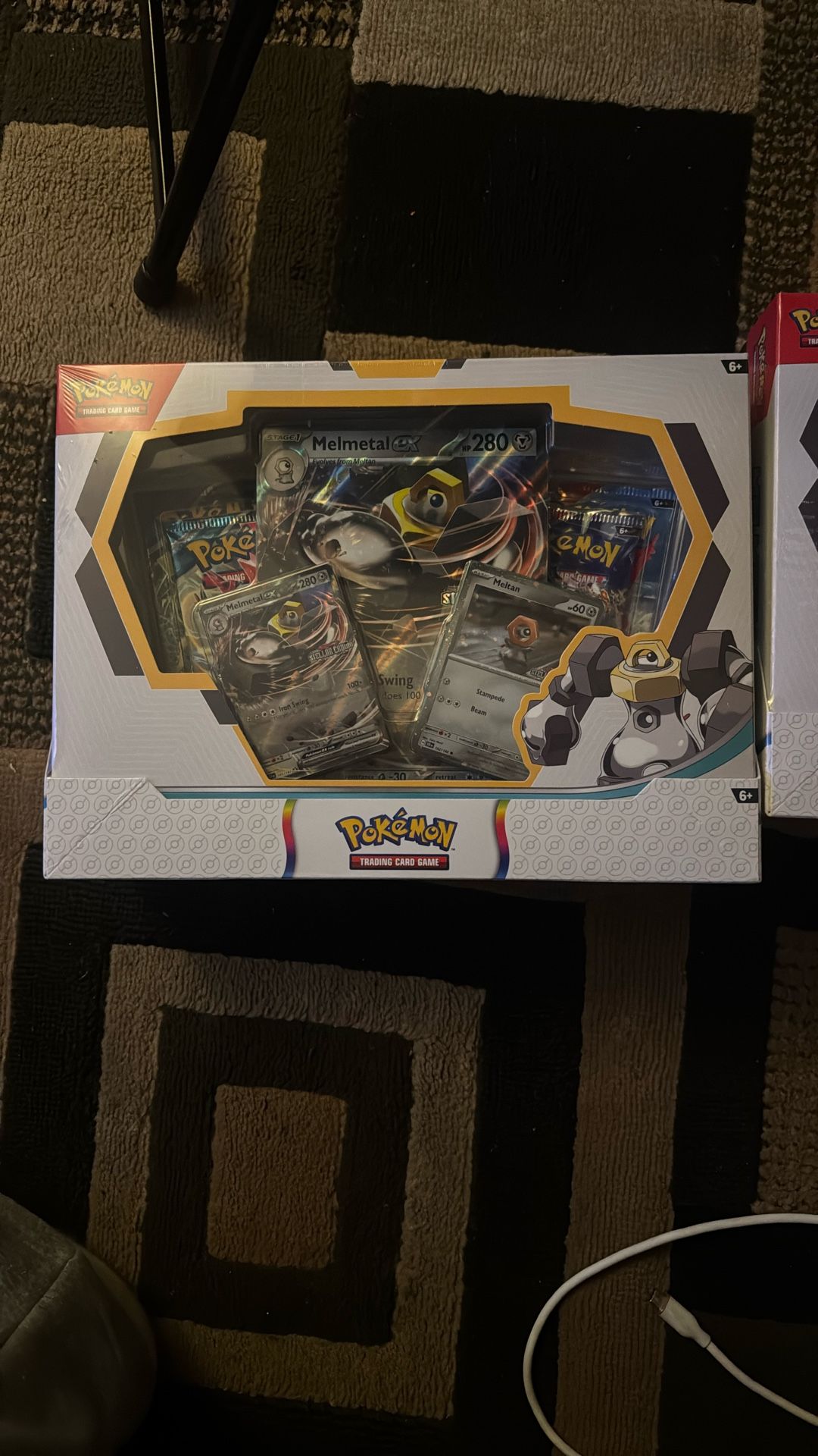Pokemon Black Kyurem And Melmental EX Collection Box Bundle