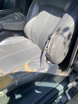 Leather Grey Seats Electric Chevy Gmc Tahoe Part