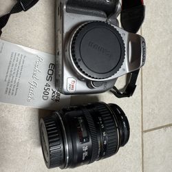 Canon Rebel XSi DSLR with 28–105mm Lens