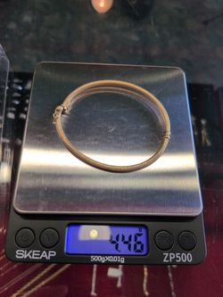 14 karat gold bangle for MELT 4.44g