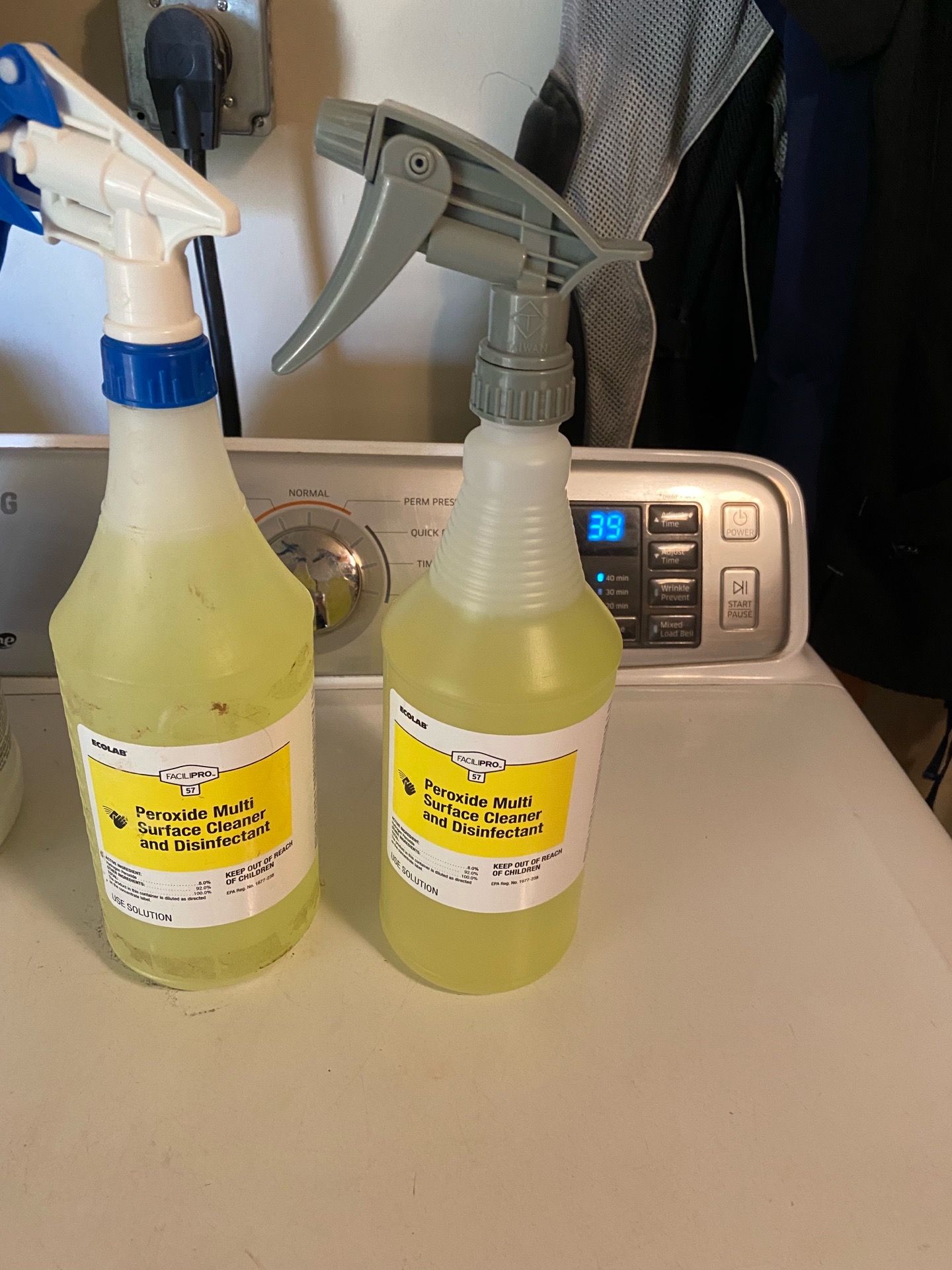 2 bottles of Peroxide Multi Service Cleaner