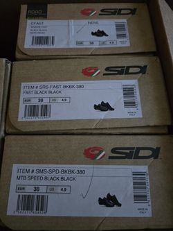 Sidi Cycling Shoes Brand New 155$ Each