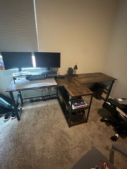 Large office desk