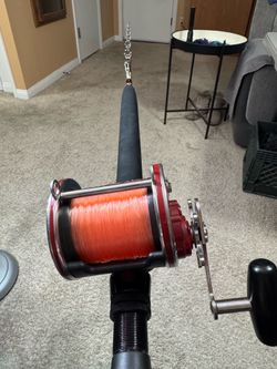 Penn Tuna Stick Trolling Set Up