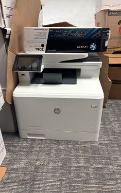Nearly New HP Color laser jet MFP479fdw