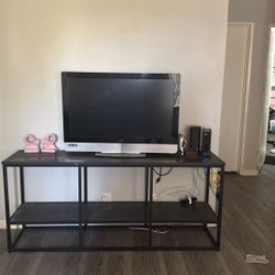 Black And Grey Tv Stand 
