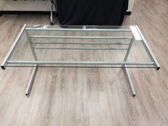 Glass Topped Desk