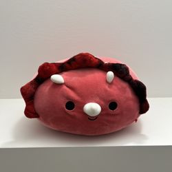 Small Red Triceratops 