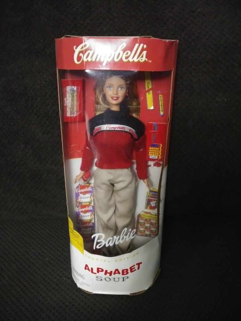 Campbell's Soup Alphabet Barbie
