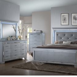 Bed frame And 6 Drawer Dresser $500 