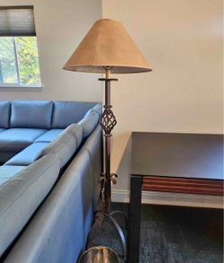 Wrought Iron Floor Lamp