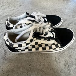 Vans Checkered black & white Shoes