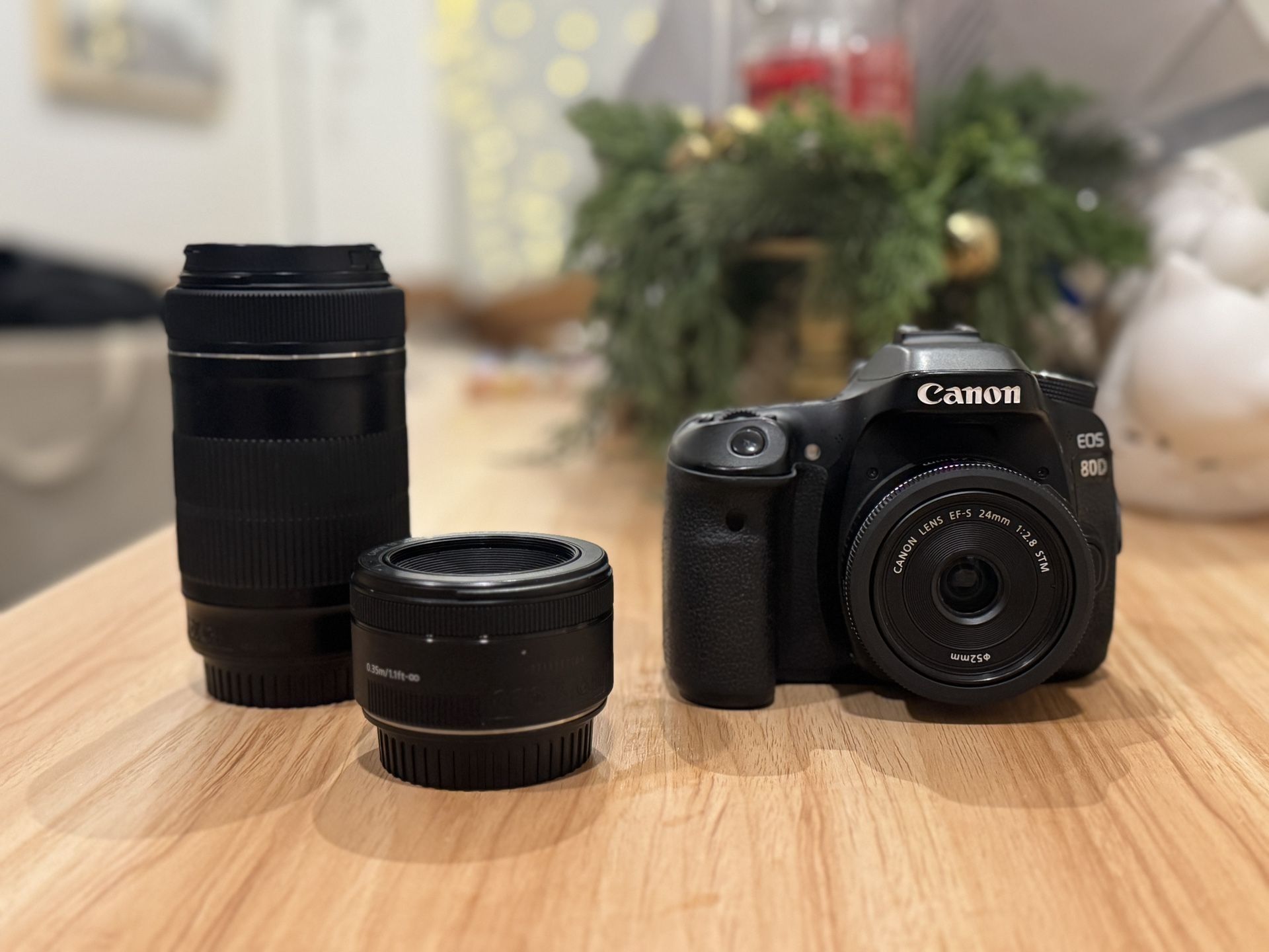 Canon 80D Bundle – Professional DSLR with Lenses & Extras – Ready to Go!
