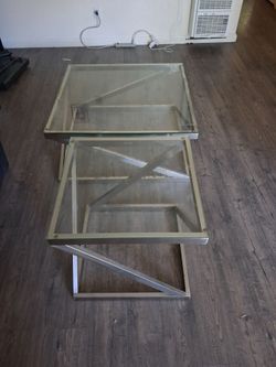 Glass tables 2