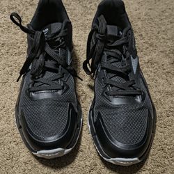 Reebok Zig Elusion Men Black Shoe Size 10 Excellent Condition 