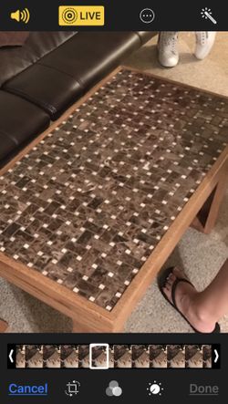Custom made coffee tables
