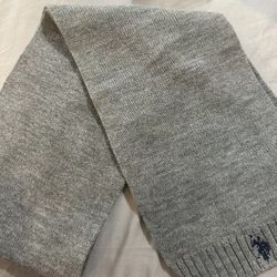 US Polo Scarf men Grey