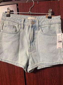 PacSun Light Wash Denim Shorts