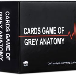 New Game Against Grey’s Anatomy Card Game 