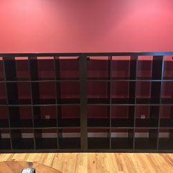 Bookcase/Shelving Unit Set of 2