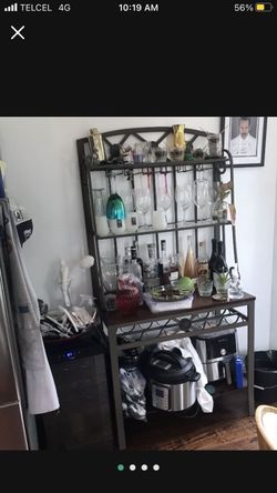 Book, Plant, Wine Or Kitchen Shelf