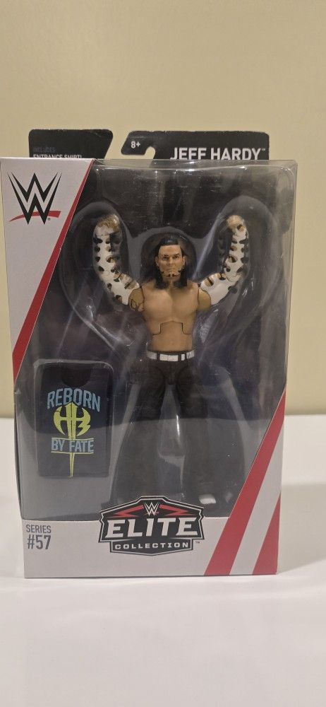 WWE Jeff Hardy ELITE series 57 Figure.