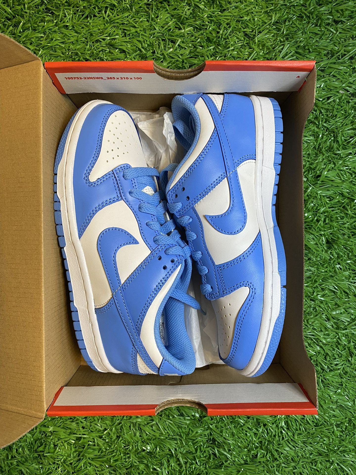 UNC Dunk Low 6W/4.5Y