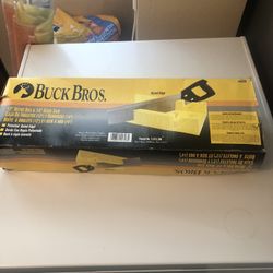 Buck Bros. 12”  Mitre Box With 14” Saw