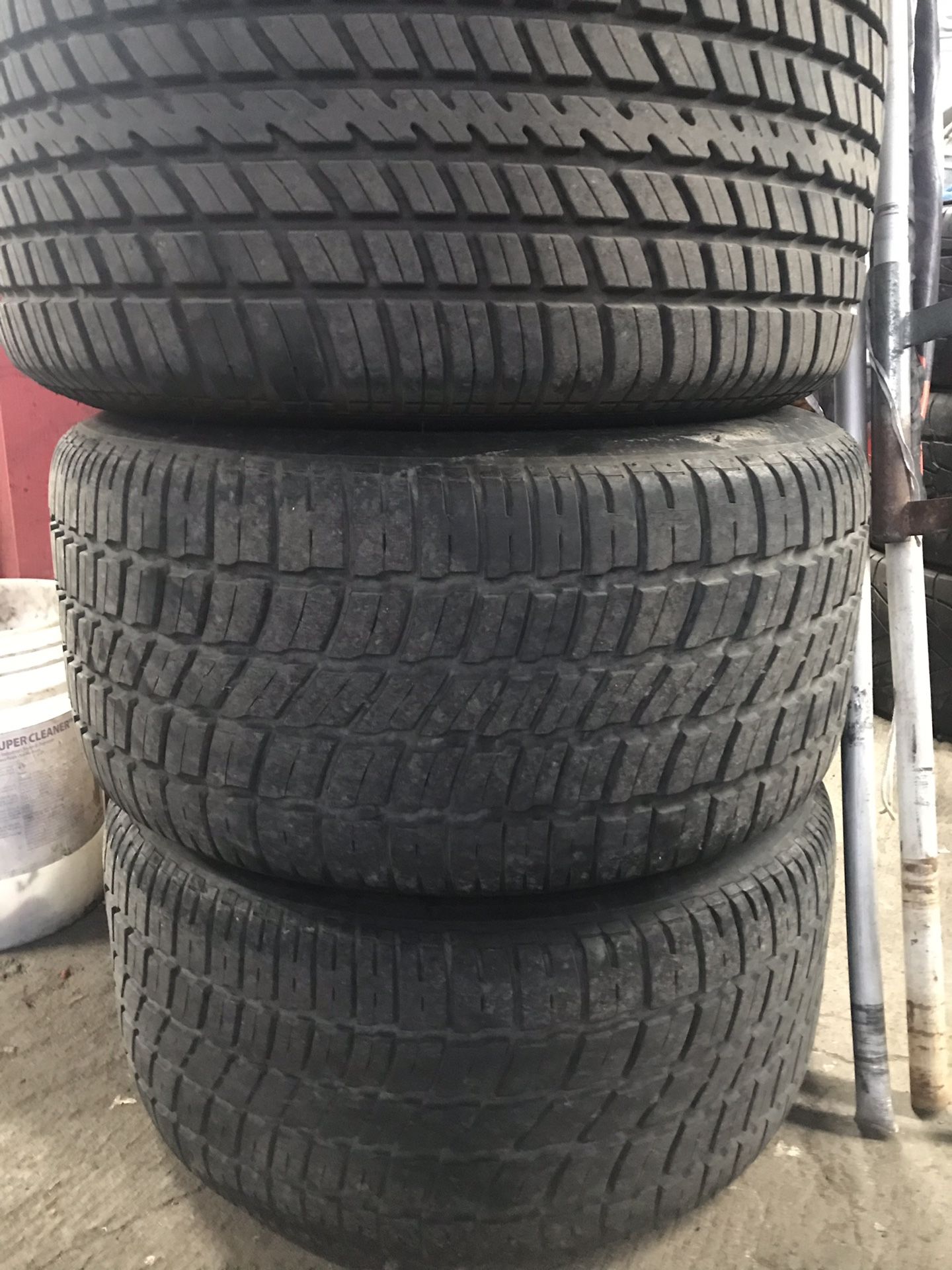 Selling 15x10 inch rims and tire size 295-50-15 $650