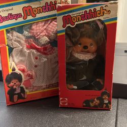 original monchhichi doll 