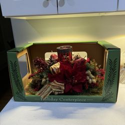 Holiday Thanksgiving Christmas Table Top Centerpiece Weaver Flower Company BRAND NEW WITH BOX