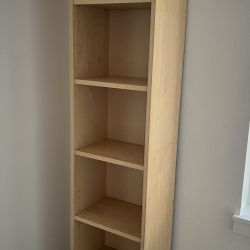 Tall bookshelf $25