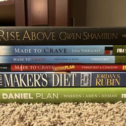 Book Lot - Religion/Christian/Weight Loss & Diet