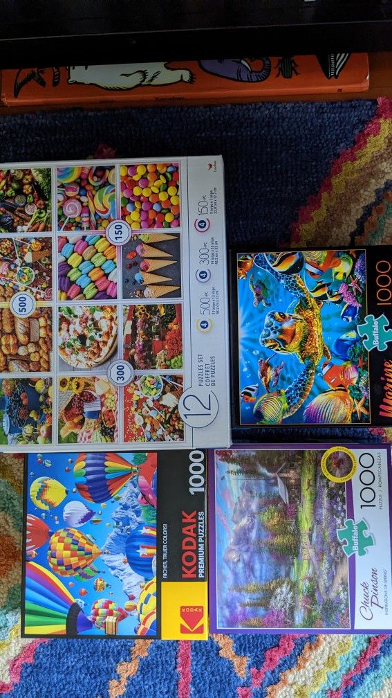 4 Puzzles 🧩. In Mint Condition