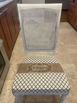 Vintage Cane Back Dining Chair