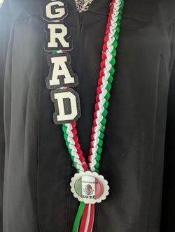 Graduation Lei 2026 (Liston) Tri Color Mexico
