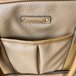All Leather Ellen Tracy Tote Bag