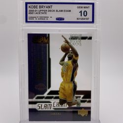 Kobe Bryant 2000 U.D. Slam Exam GEM MINT