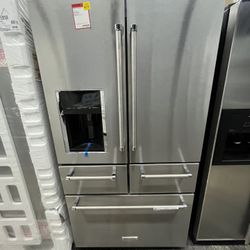 KitchenAid 5 Door Refrigerator In Stainless Steel 