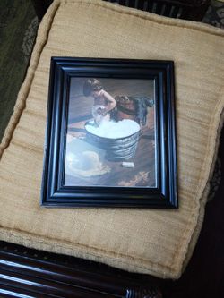 Primitive Picture  Cowboy/ Washtub 