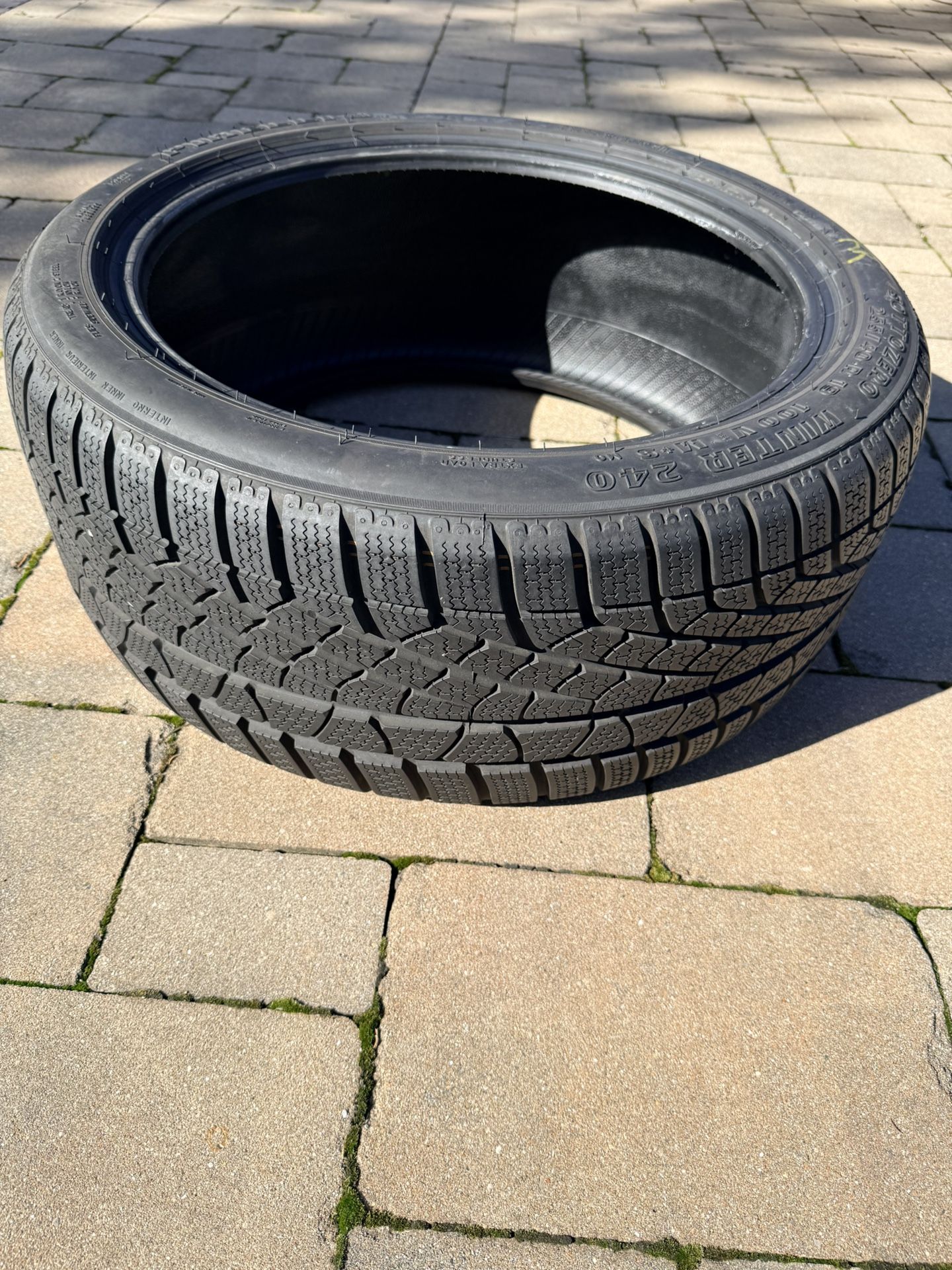 Nearly NEW PIRELLI WINTER TIRES -set of 4