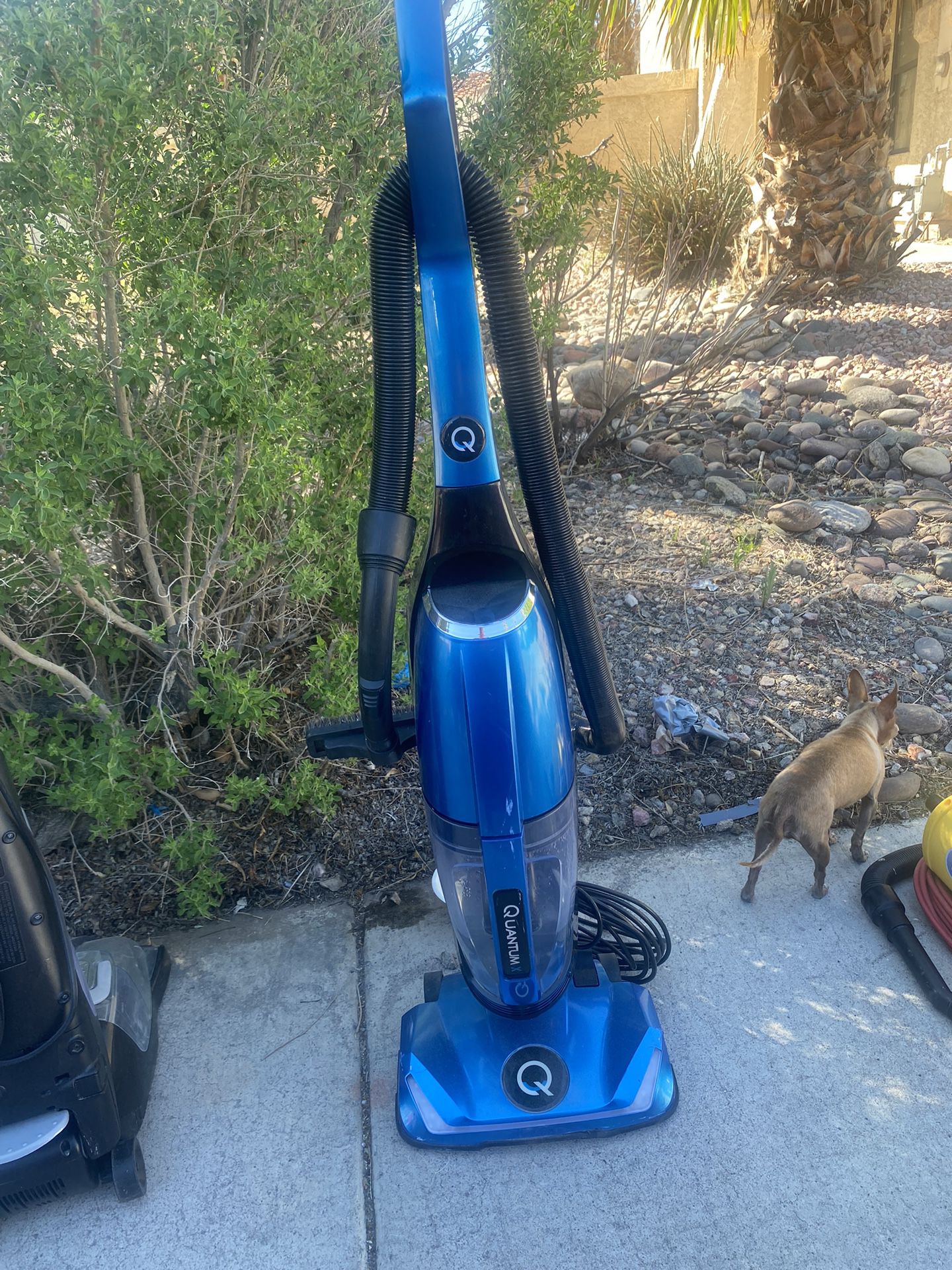 Quantum Vacuum Cleaner Qx-8002-blue Upright Water Filter Vacuum 