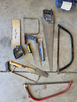 Lot of Wood saws
