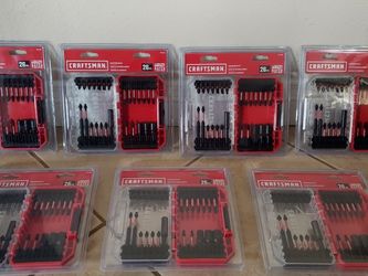 Craftsman Screwdriving Set 26 Pcs,IMPACT RATED