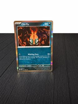 Chi-Yu Holo Rare Pokémon Card 059/084