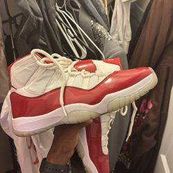 Cherry 11 Jordans 