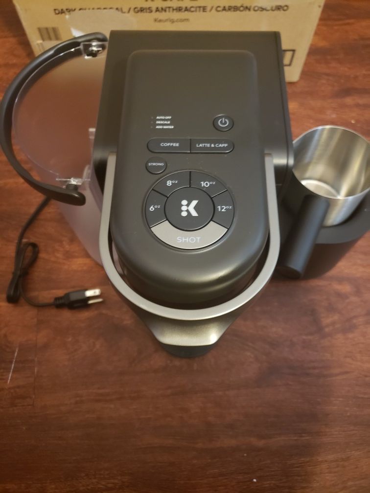 Keurig K-Cafe Coffee Maker, Single Serve K-Cup Pod Coffee, Latte and Cappuccino