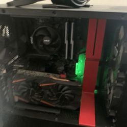Whole Custom Built Gaming Computer Set Up 